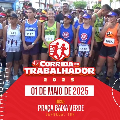 evento: 43ª CORRIDA DO TRABALHADOR 